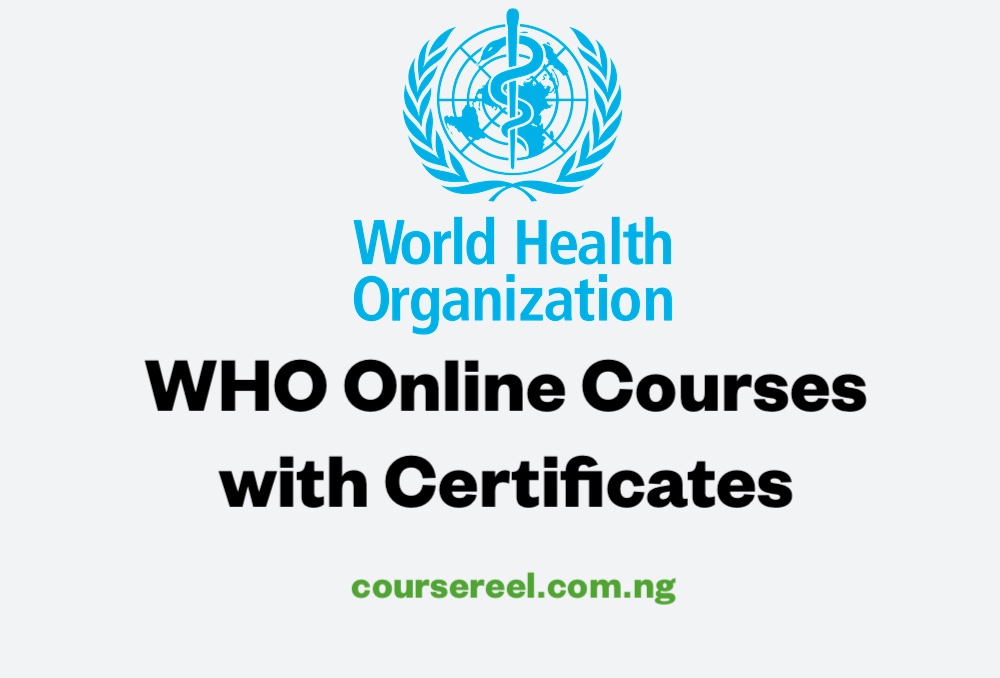 Free Who Online Courses With Certificates 2024